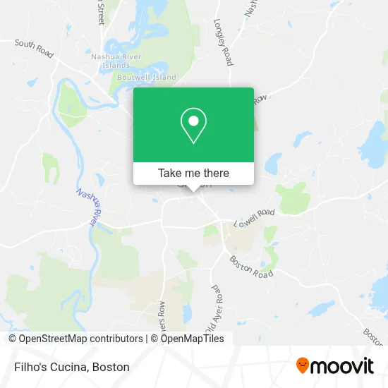 Filho's Cucina map