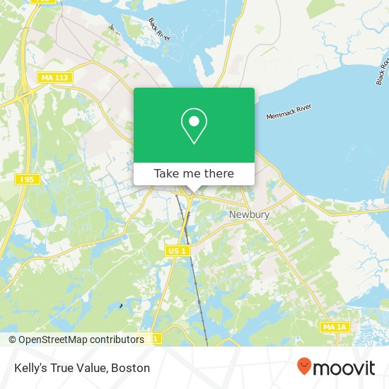 Mapa de Kelly's True Value