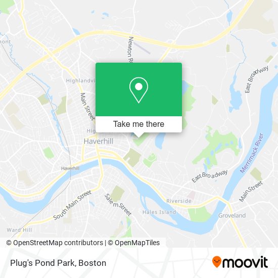 Plug's Pond Park map