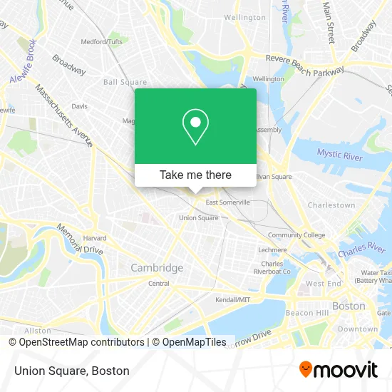 Union Square map