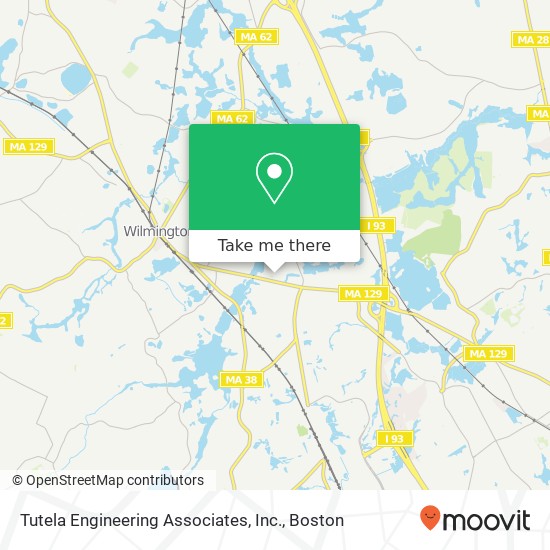 Mapa de Tutela Engineering Associates, Inc.