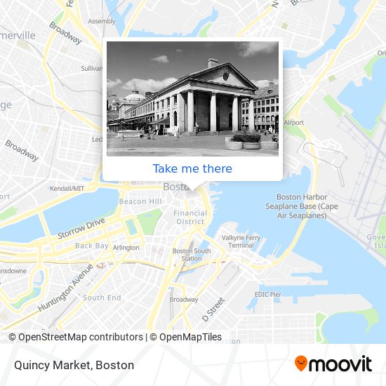 Quincy Market map