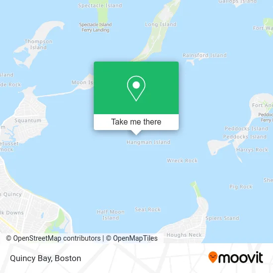 Quincy Bay map