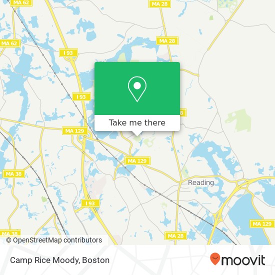 Camp Rice Moody map