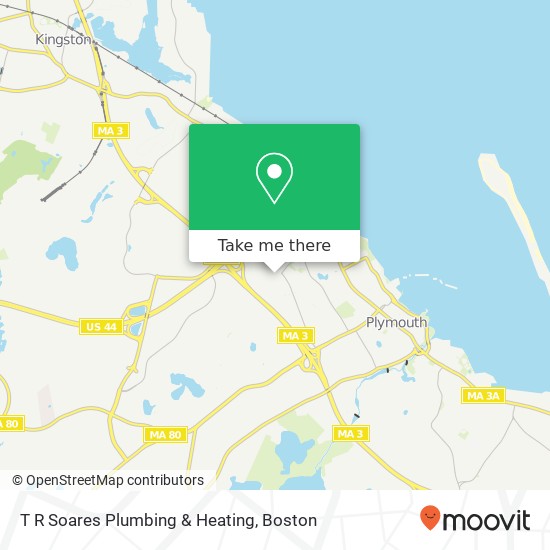 T R Soares Plumbing & Heating map