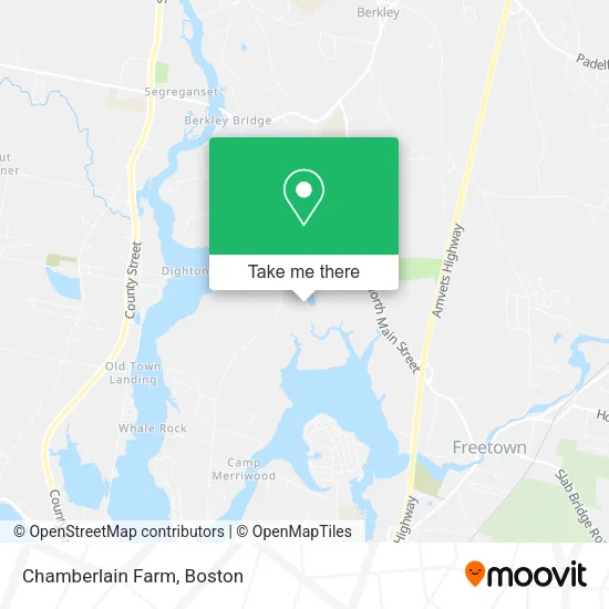 Chamberlain Farm map