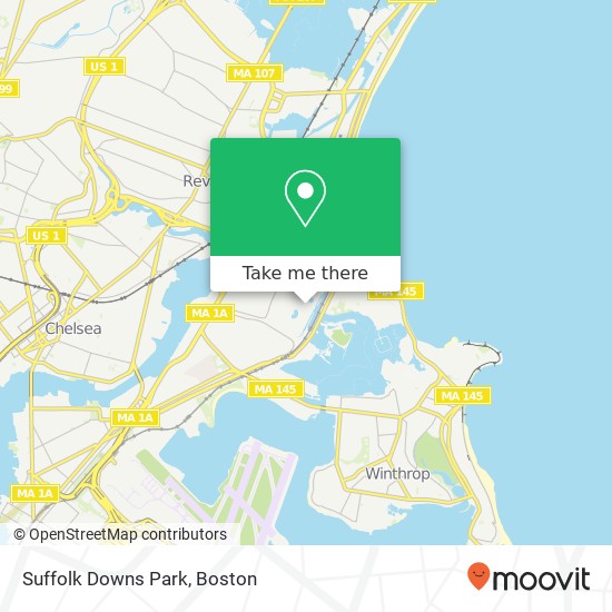 Suffolk Downs Park map