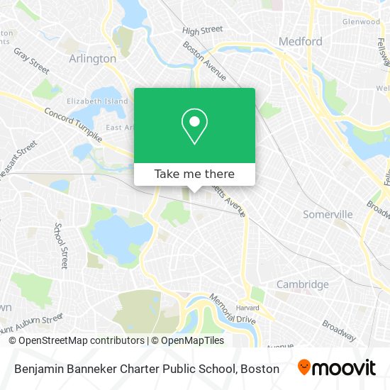 Benjamin Banneker Charter Public School map