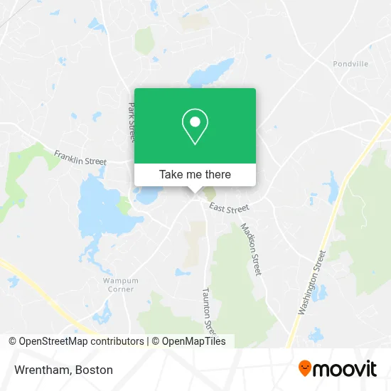 Wrentham map