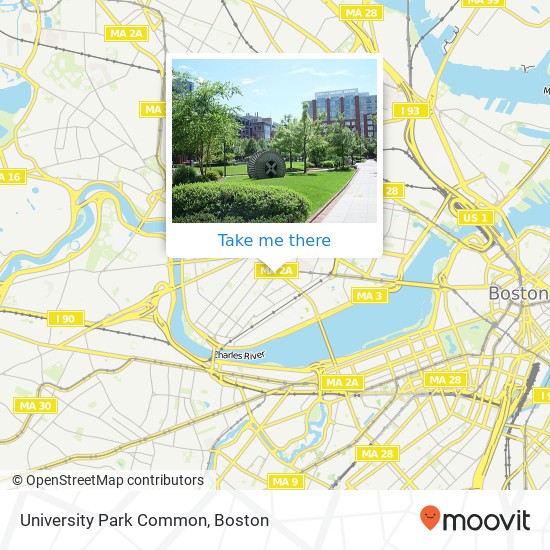 University Park Common map