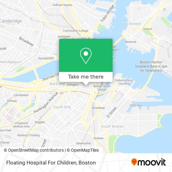 Floating Hospital For Children map