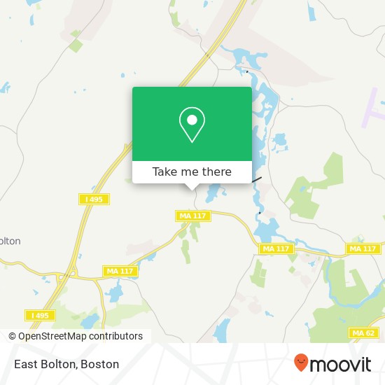 Mapa de East Bolton