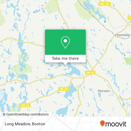 Mapa de Long Meadow