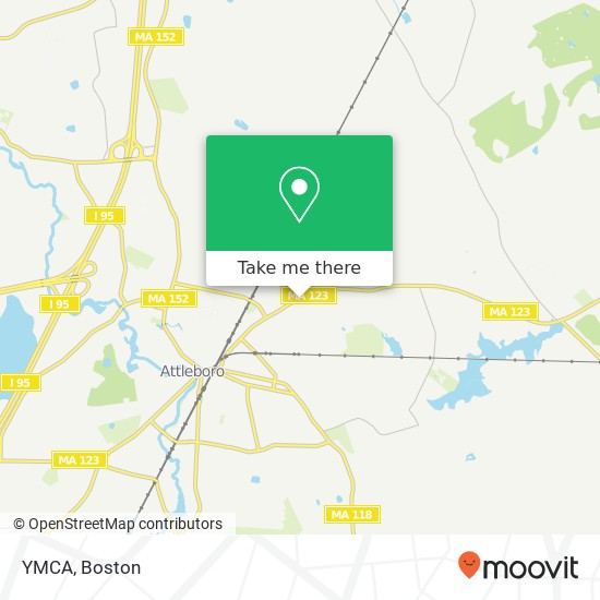 YMCA map