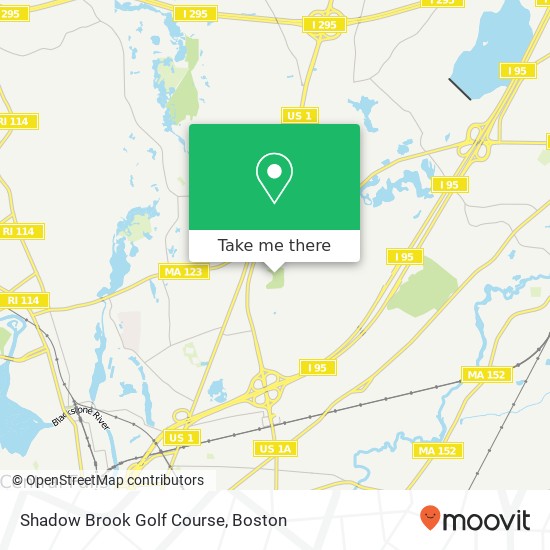 Mapa de Shadow Brook Golf Course