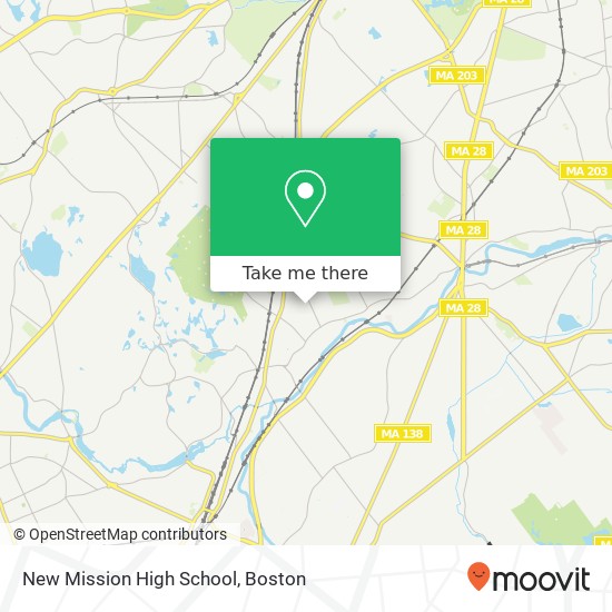Mapa de New Mission High School