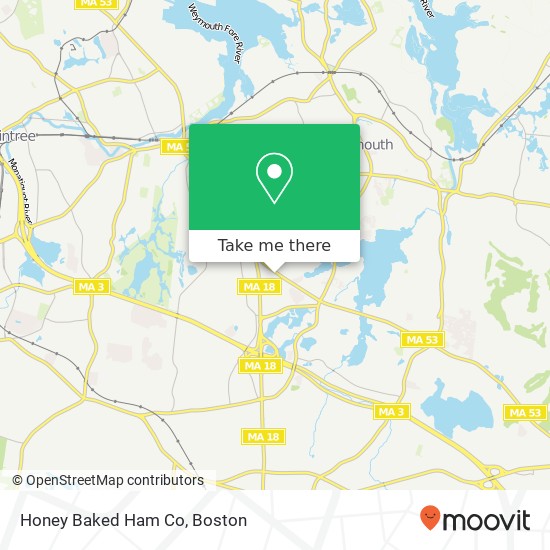 Honey Baked Ham Co map