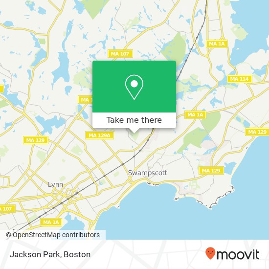 Mapa de Jackson Park