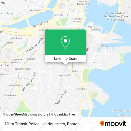 Mbta Transit Police Headquarters map
