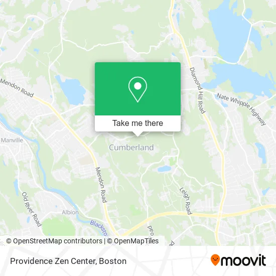 Providence Zen Center map