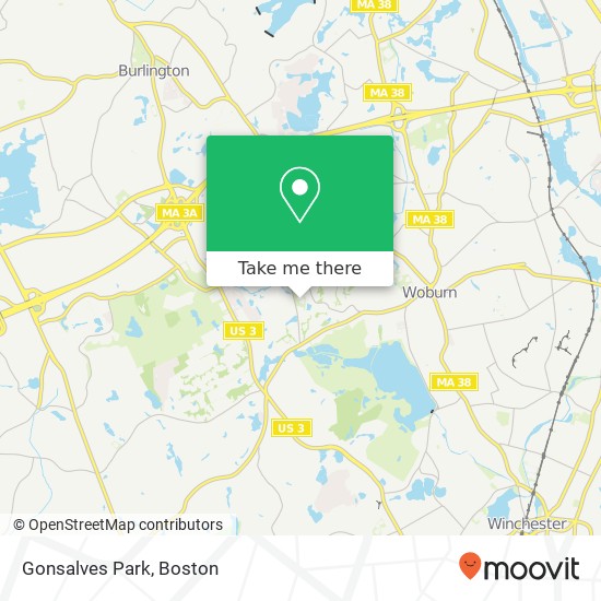 Mapa de Gonsalves Park