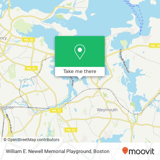 William E. Newell Memorial Playground map