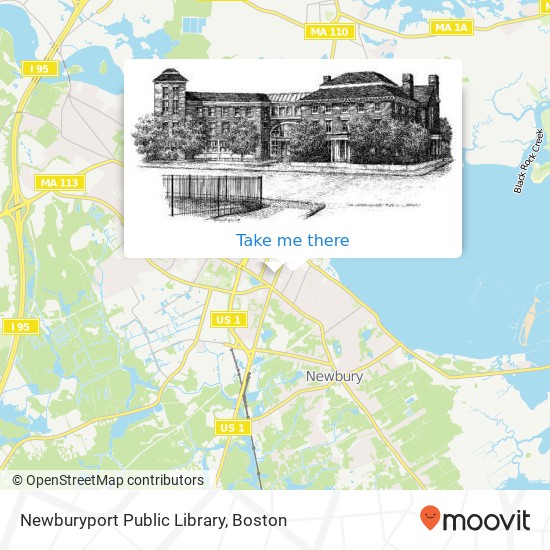 Mapa de Newburyport Public Library