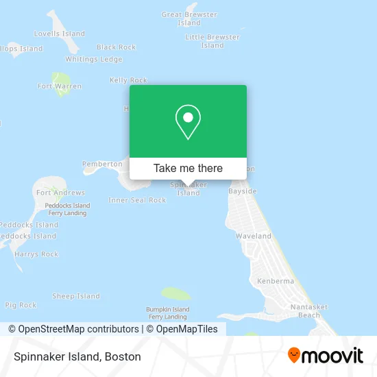 Spinnaker Island map
