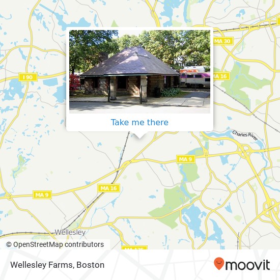 Wellesley Farms map