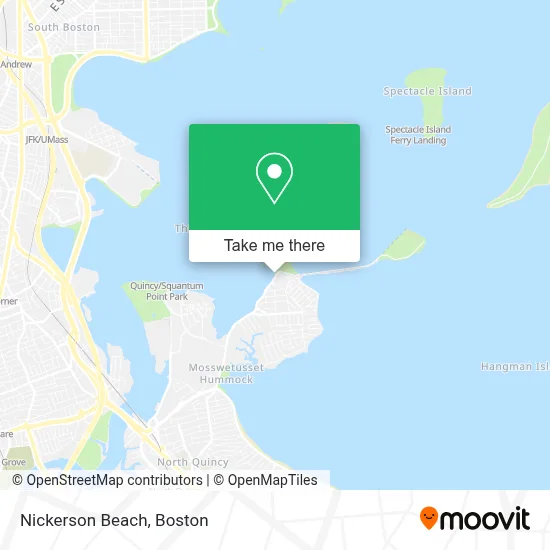 Nickerson Beach map