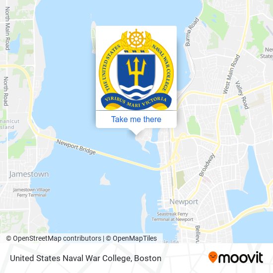 Mapa de United States Naval War College