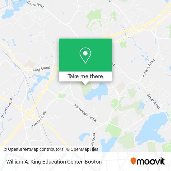 Mapa de William A. King Education Center