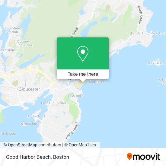 Good Harbor Beach map