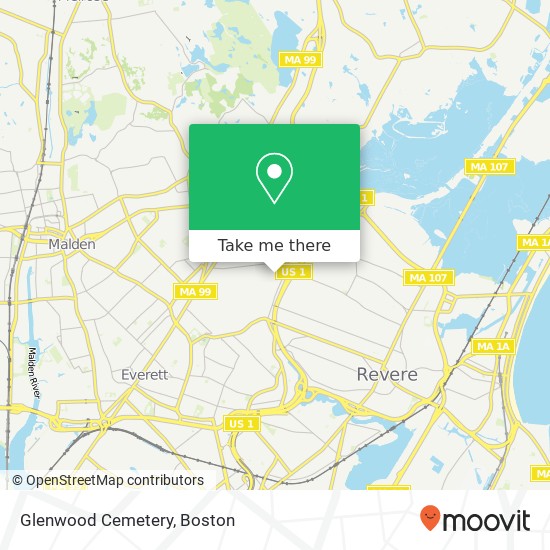 Mapa de Glenwood Cemetery