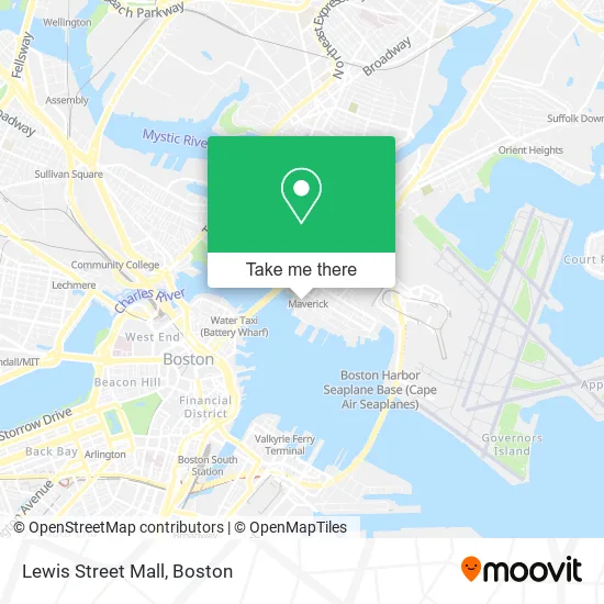 Lewis Street Mall map