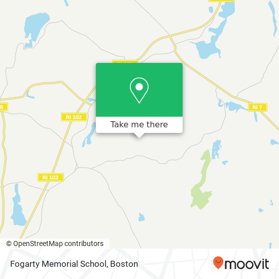 Fogarty Memorial School map