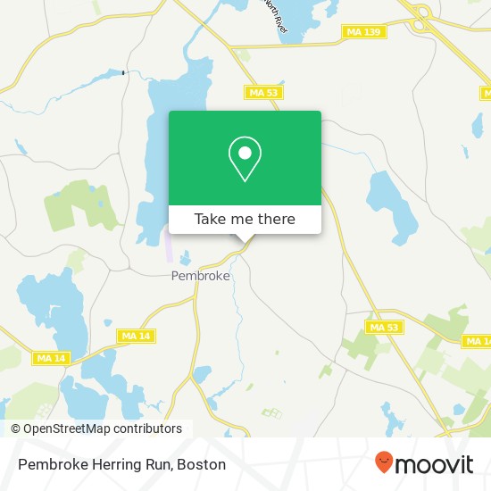 Mapa de Pembroke Herring Run
