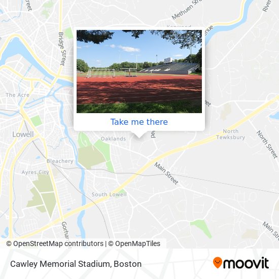 Mapa de Cawley Memorial Stadium