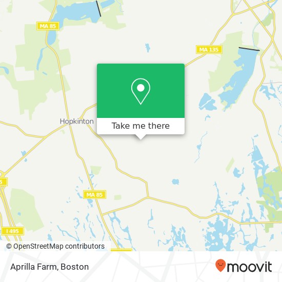 Aprilla Farm map