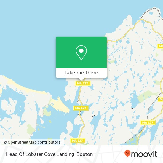 Mapa de Head Of Lobster Cove Landing