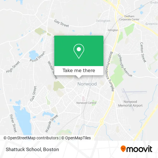 Shattuck School map