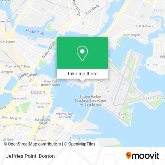 Jeffries Point map