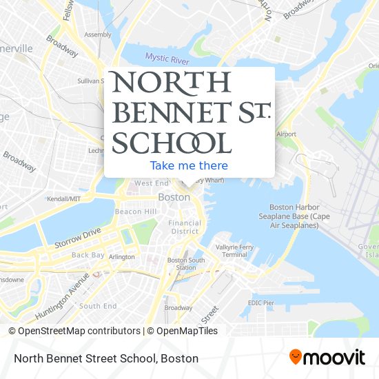 Mapa de North Bennet Street School