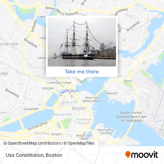 Mapa de Uss Constitution