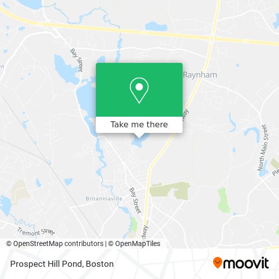 Mapa de Prospect Hill Pond