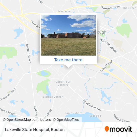 Mapa de Lakeville State Hospital