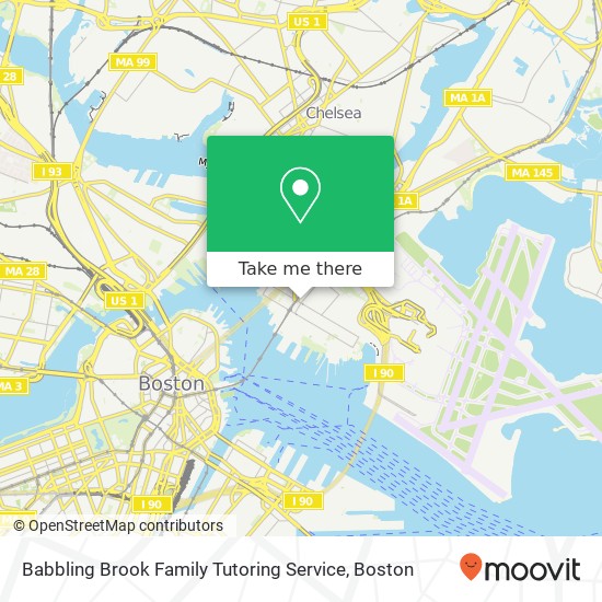 Mapa de Babbling Brook Family Tutoring Service