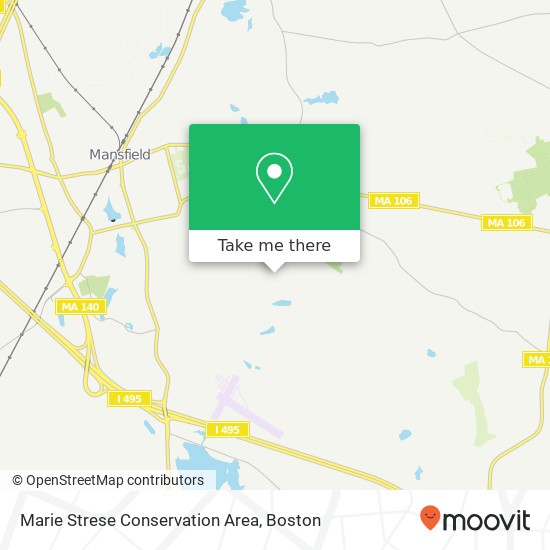 Marie Strese Conservation Area map