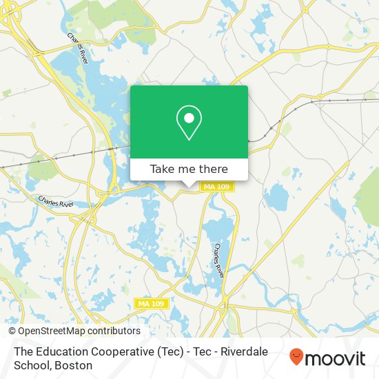 The Education Cooperative (Tec) - Tec - Riverdale School map