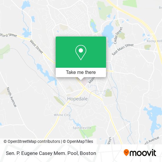 Sen. P. Eugene Casey Mem. Pool map